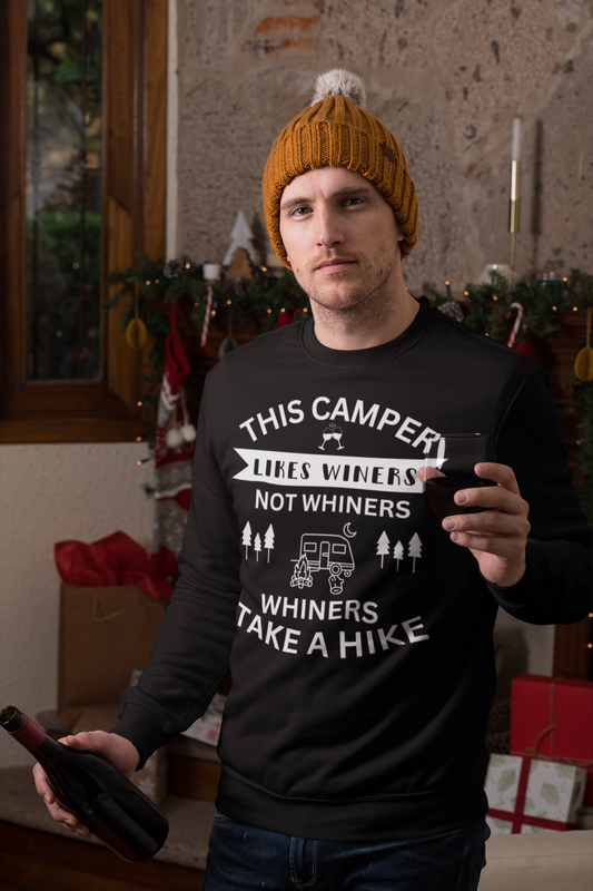 Winers not Whiners Camp Sweatshirt