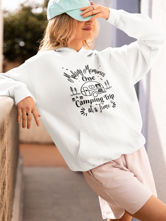 Making Memories One Camping Trip at a Time Camp Hoodie