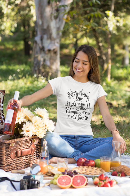 Making Memories One Camping Trip at a Time Camp T-shirt