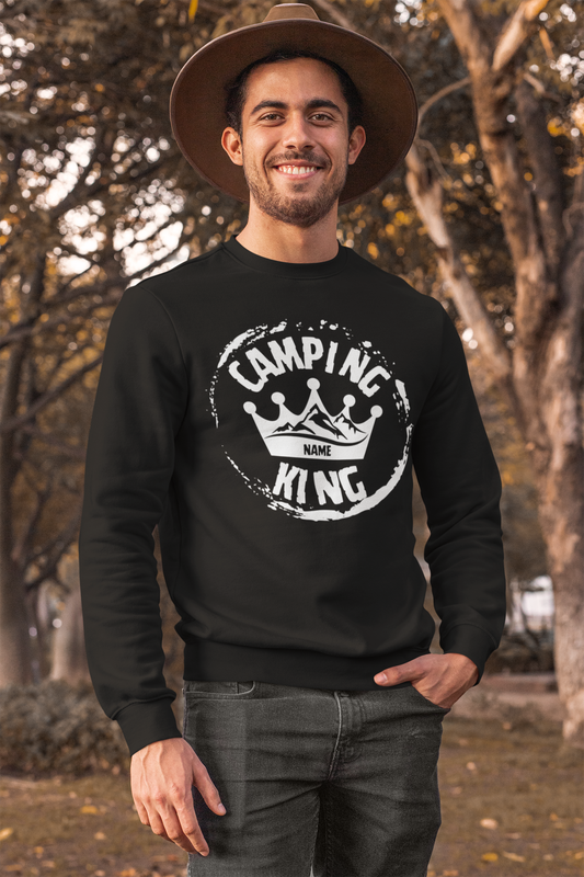 Personalized Camping King Sweatshirt