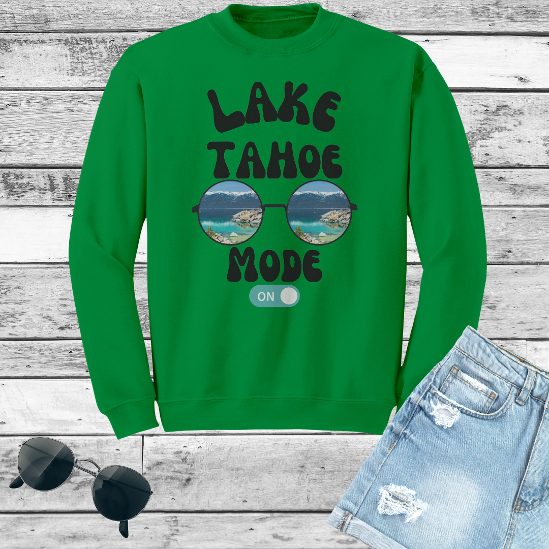 Lake Tahoe Sweatshirt, Lake Tahoe Unisex Sweater, Lake Tahoe Vacation, Lake Tahoe Clothing, Lake Life Clothing, Gift for Him/Her