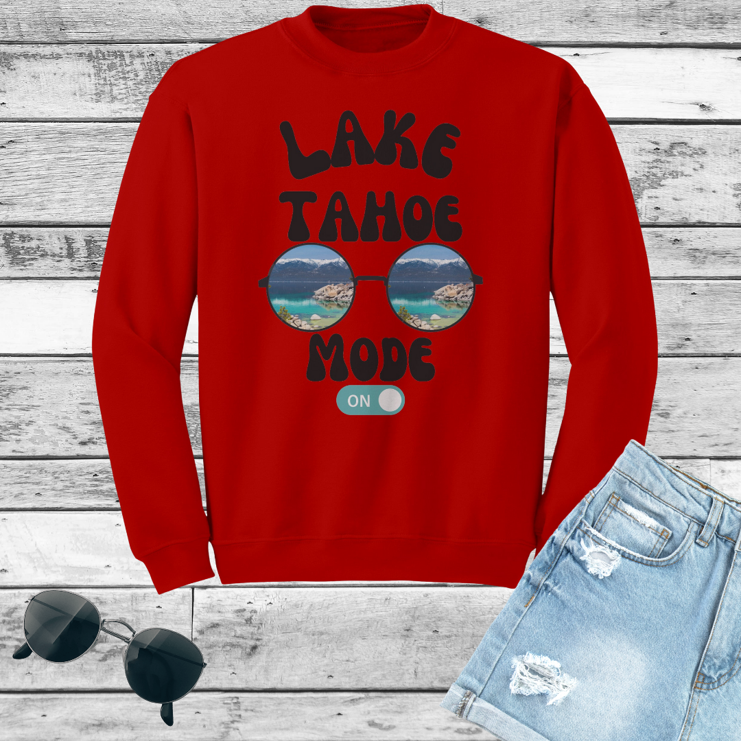 Lake Tahoe Sweatshirt, Lake Tahoe Unisex Sweater, Lake Tahoe Vacation, Lake Tahoe Clothing, Lake Life Clothing, Gift for Him/Her