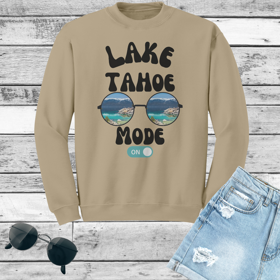 Lake Tahoe Sweatshirt, Lake Tahoe Unisex Sweater, Lake Tahoe Vacation, Lake Tahoe Clothing, Lake Life Clothing, Gift for Him/Her