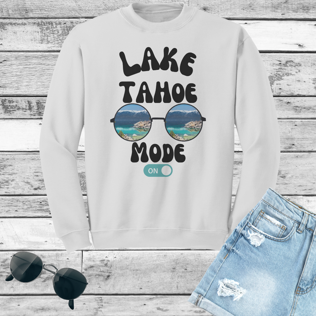 Lake Tahoe Sweatshirt, Lake Tahoe Unisex Sweater, Lake Tahoe Vacation, Lake Tahoe Clothing, Lake Life Clothing, Gift for Him/Her