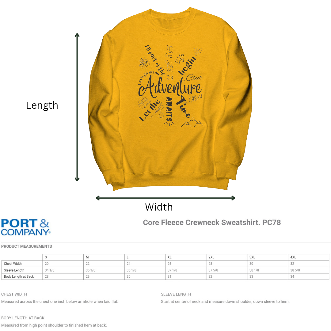 Adventure Camper Sweatshirt