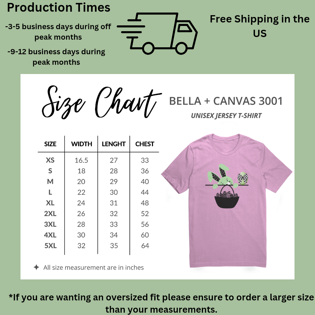 Women's Easter Bunny TShirt, Easter T-Shirt, Cute Easter Bunny Tshirt, Easter Egg Hunt Tshirt, Easter Gift for Her