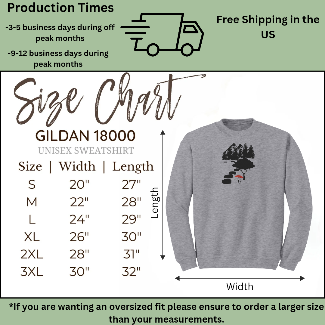 Squirrel Sweatshirt, Animal Lover Sweater, Nature Lover Gift, Women's Crewneck Sweatshirt, Outdoorsy Sweater, Gift for Campers