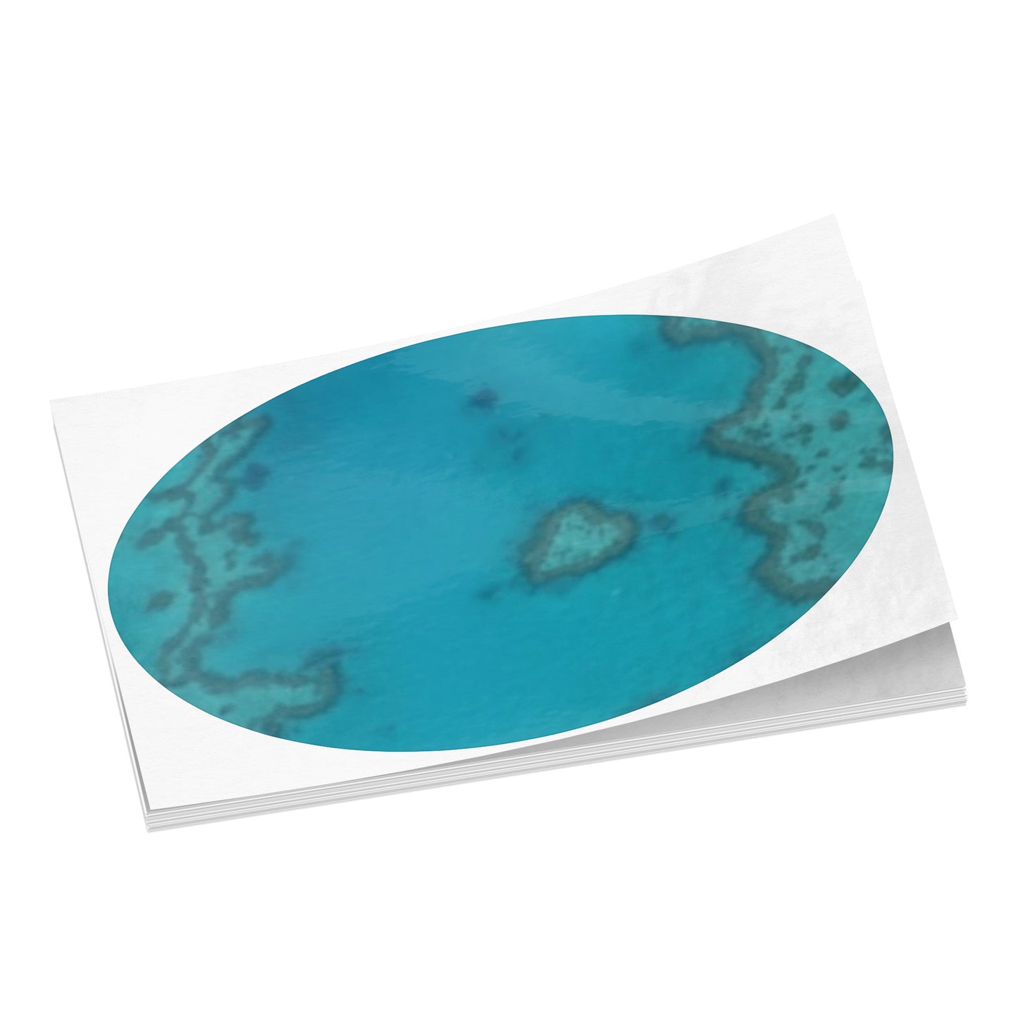 Great Barrier Reef Sticker, Heart Island Sticker, Bucket List Photo, Vision Board Ideas, Vacation Travel Sticker, Australian Landmark Holiday Places