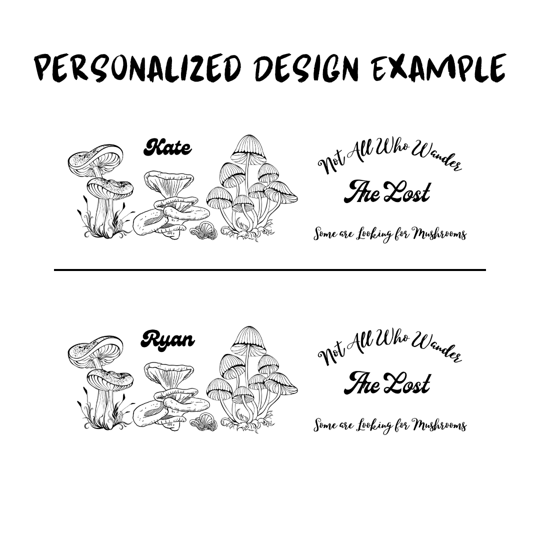 Not All Who Wander are Lost Some are Looking for Mushrooms Camping Mug, Camper Mug, Travel Mug, Travel Cup, Stainless Steel Enamel Mug, Cottagecore Mug, Gift for Mushroom Lover