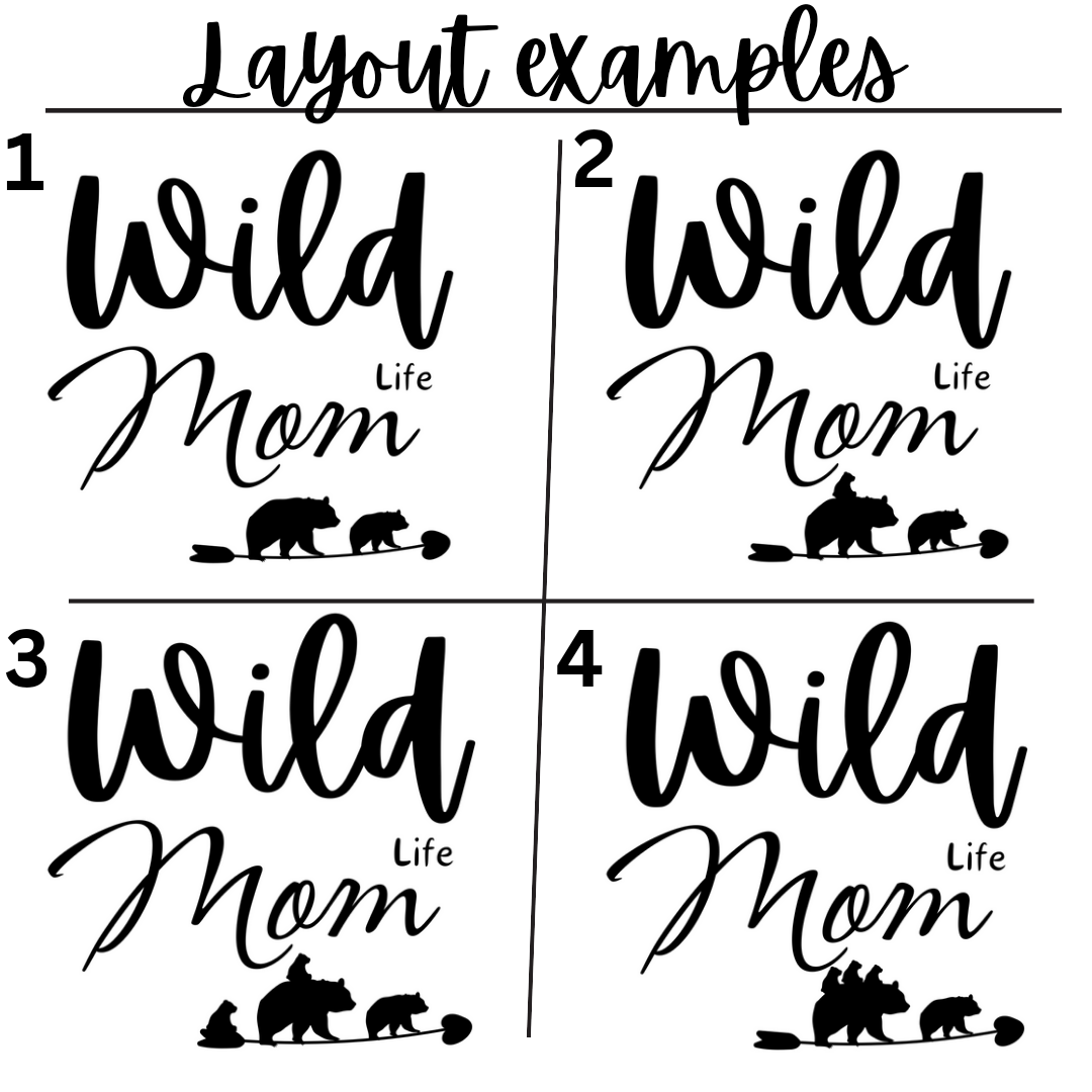 Custom Wild Mom Life Sweatshirt, Minimalist Mom Life Crewneck Sweater, Mom Shirt, Mother's Day Gift, Gift for Mom