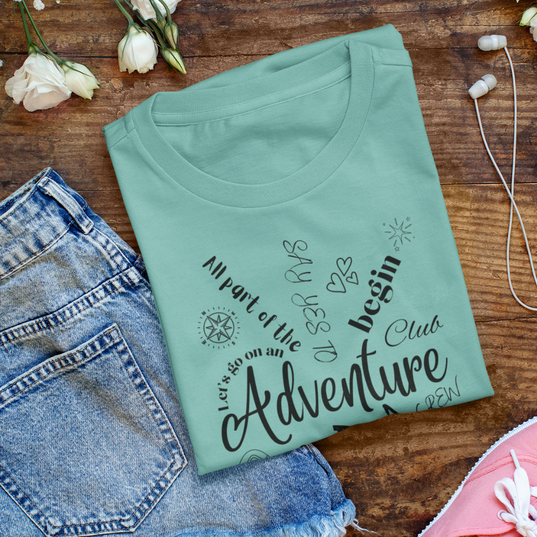 Adventure Lover Shirt, Travel Tshirt, Road Trip Tee, Cute Camping Shirt, RV Shirt, S'mores Camp Shirt, Adventure Awaits Tshirt