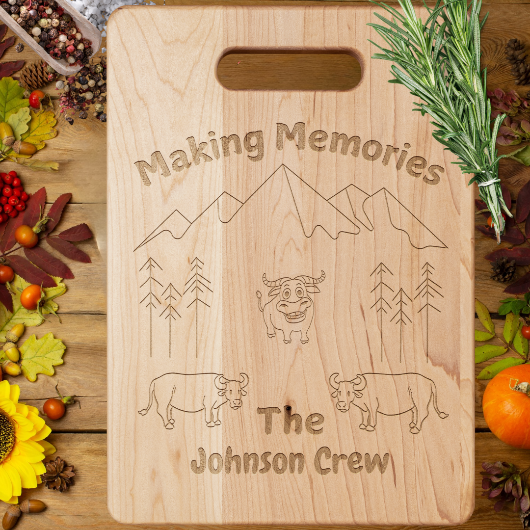Making Memories Camping Gear, Camping Accessories, Camper Gift, RV Accessories, Caravan Gift, National Park Lover, Bison Lover Gift