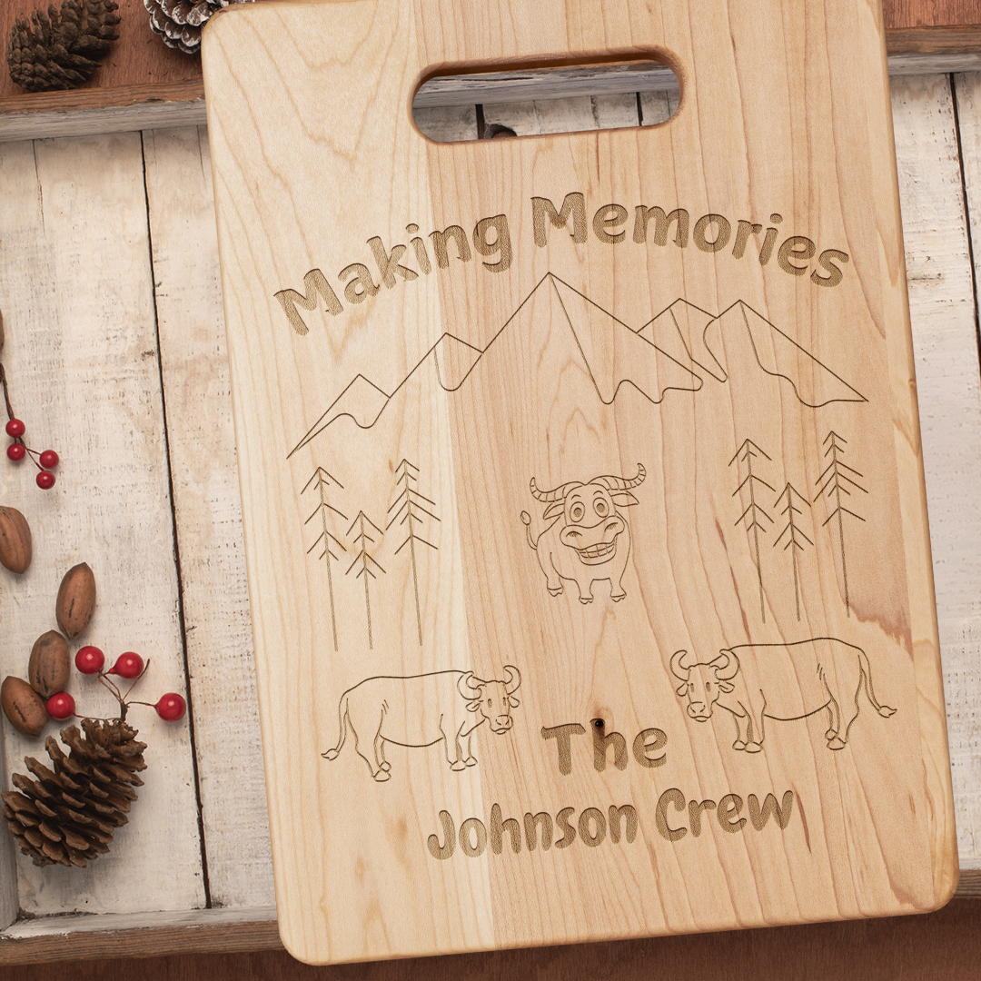 Making Memories Camping Gear, Camping Accessories, Camper Gift, RV Accessories, Caravan Gift, National Park Lover, Bison Lover Gift