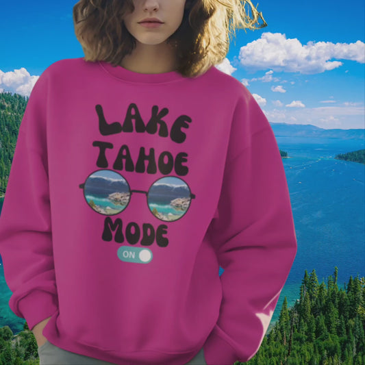 Lake Tahoe Sweatshirt, Lake Tahoe Unisex Sweater,  Lake Tahoe Vacation, Lake Tahoe Clothing, Lake Life Clothing, Gift for Him/Her