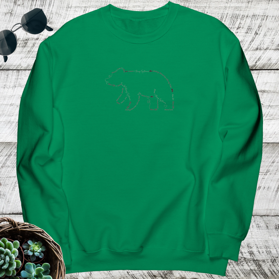 Mama Sweatshirt, Cute Bear Sweater, Mom Gift, Mother's Day Gift, New Mom Gift, Babyshower Gift, Gift for Her