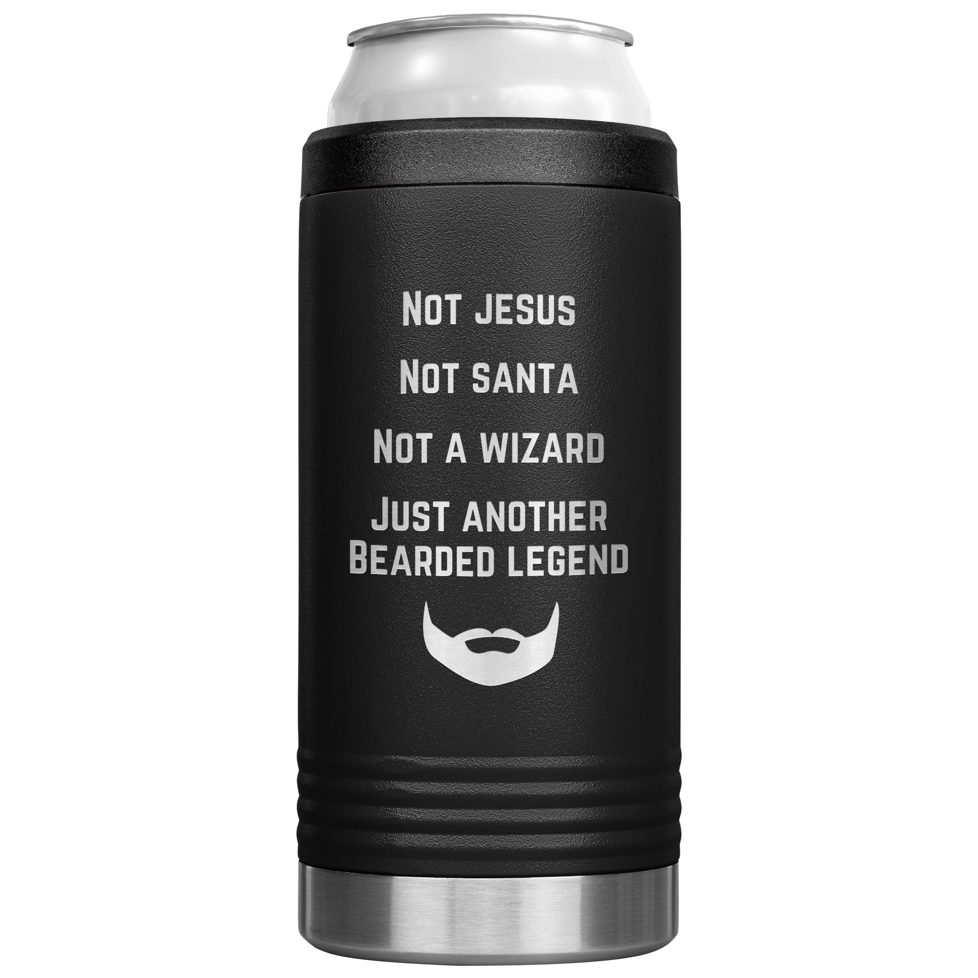 Beard_Can_Cooler_Beer_Cooler_Gift_for__12oz_Koozie_Main_Black_Mockup.png