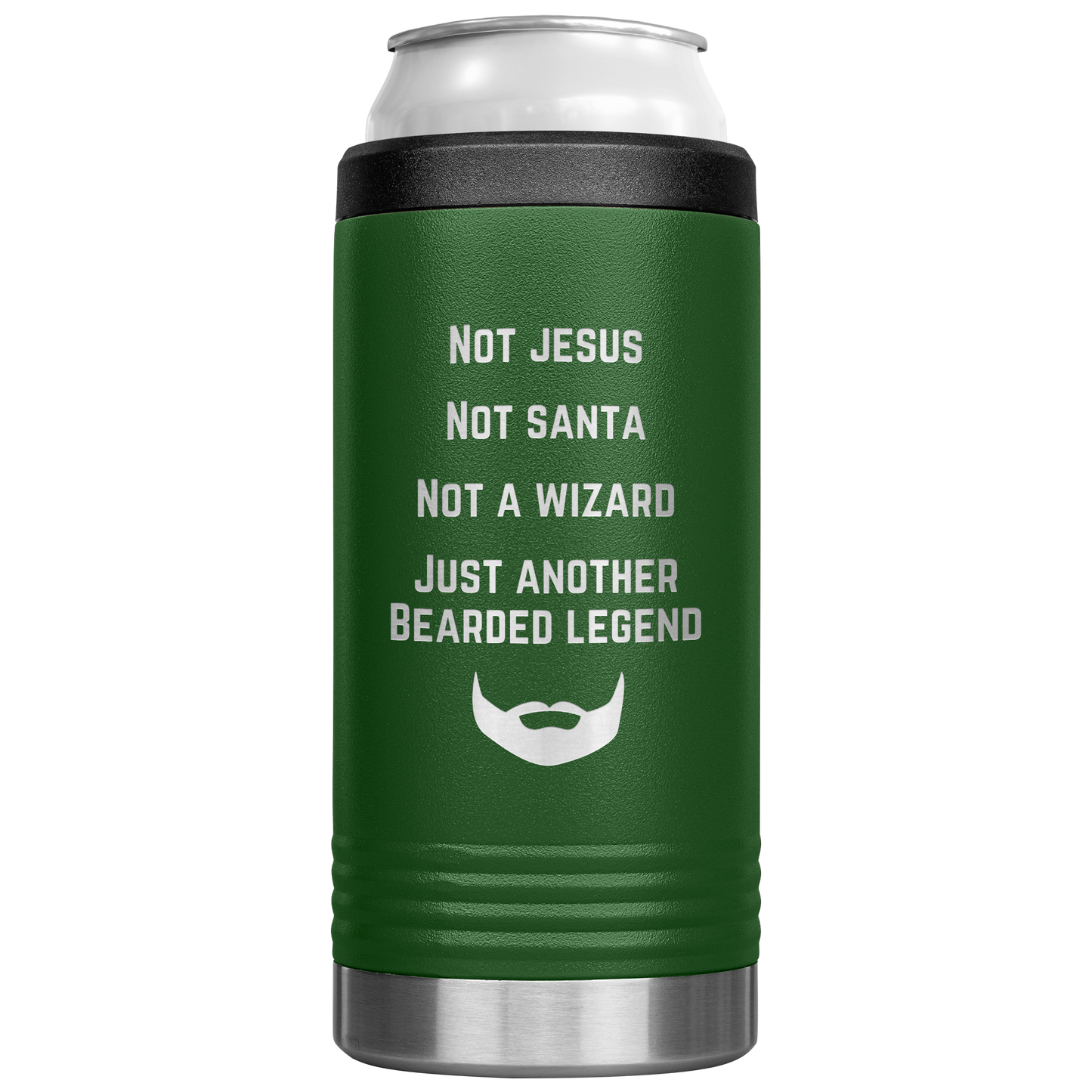 Beard_Can_Cooler_Beer_Cooler_Gift_for__12oz_Koozie_Main_Green_Mockup.png