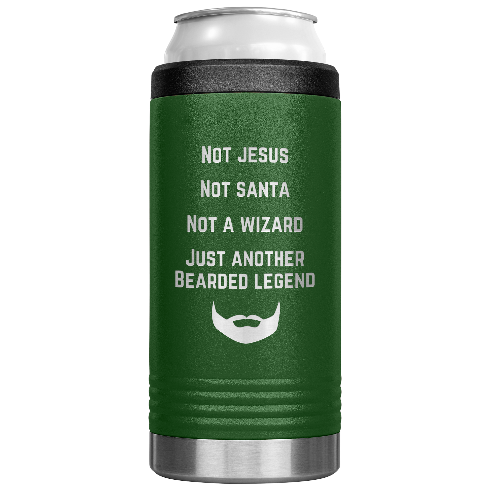 Beard_Can_Cooler_Beer_Cooler_Gift_for__12oz_Koozie_Main_Green_Mockup.png