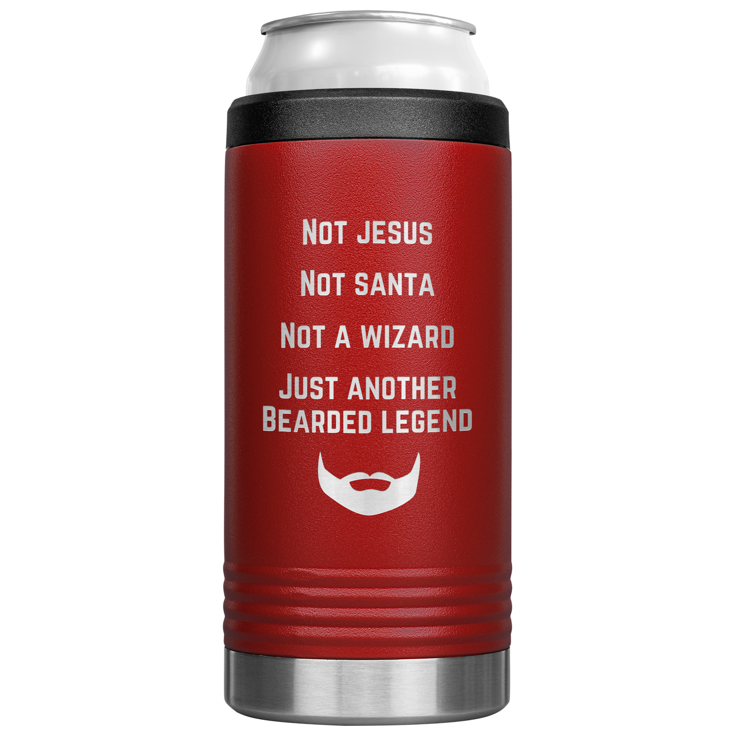 Beard_Can_Cooler_Beer_Cooler_Gift_for__12oz_Koozie_Main_Red_Mockup.png