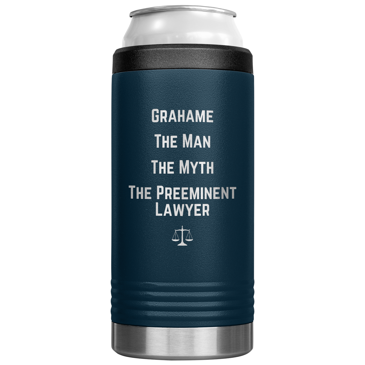 Funny_Personalized_Can_Cooler_Custom_Be_12oz_Koozie_Main_Navy_Mockup.png