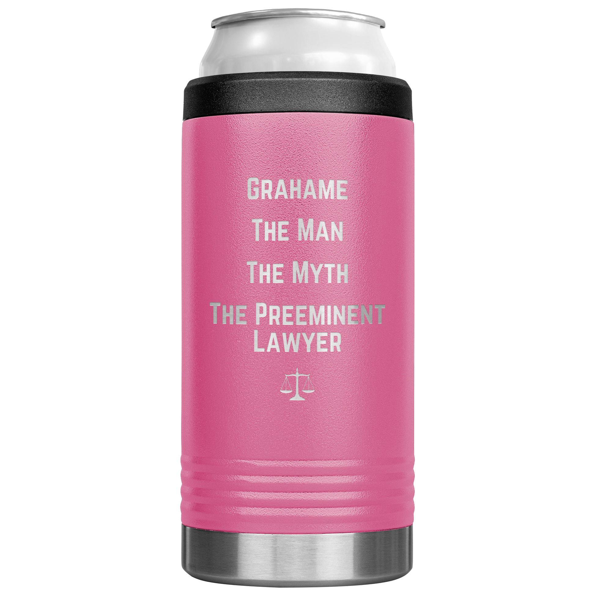 Funny_Personalized_Can_Cooler_Custom_Be_12oz_Koozie_Main_Pink_Mockup.png