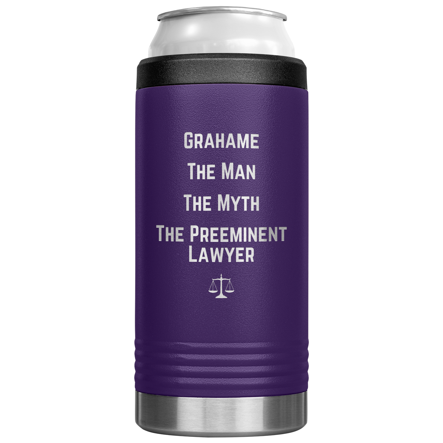 Funny_Personalized_Can_Cooler_Custom_Be_12oz_Koozie_Main_Purple_Mockup.png