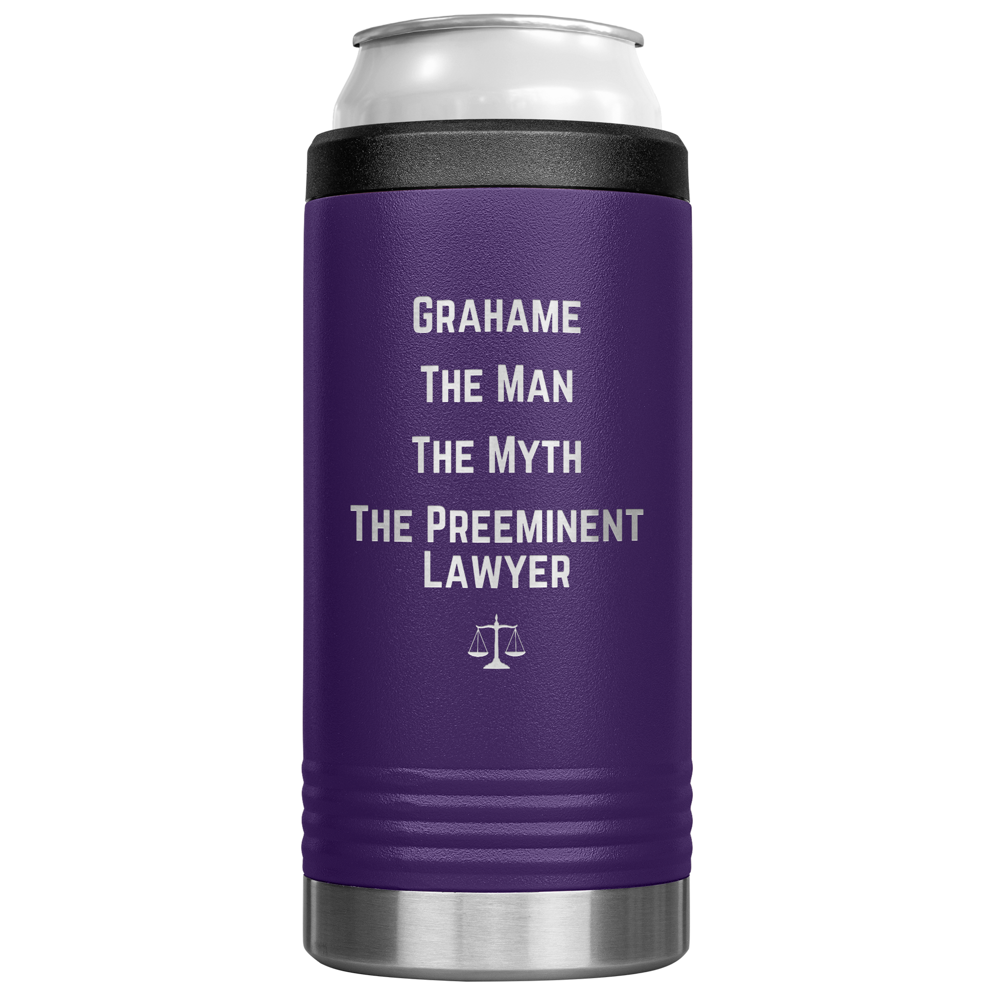 Funny_Personalized_Can_Cooler_Custom_Be_12oz_Koozie_Main_Purple_Mockup.png