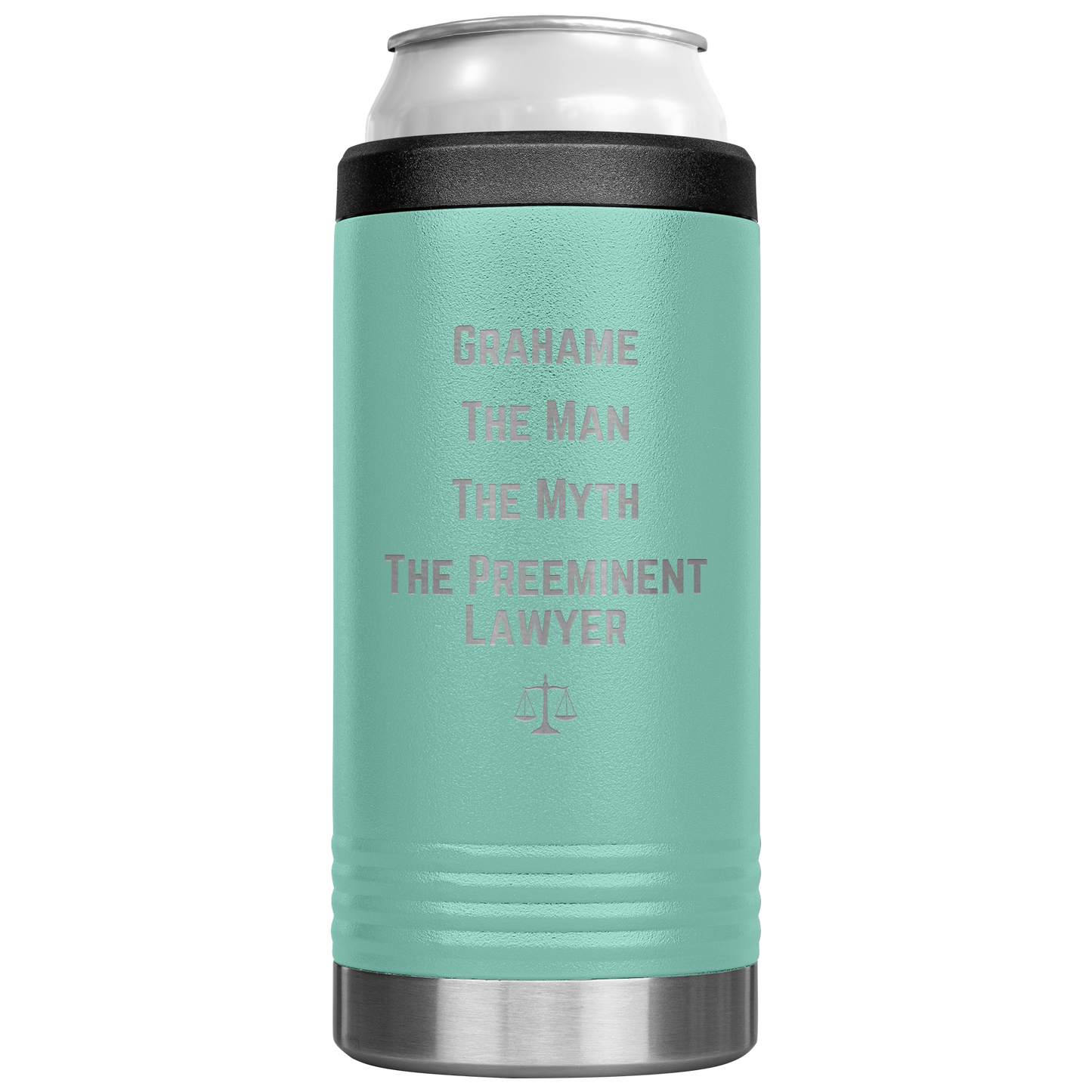Funny_Personalized_Can_Cooler_Custom_Be_12oz_Koozie_Main_Teal_Mockup.png