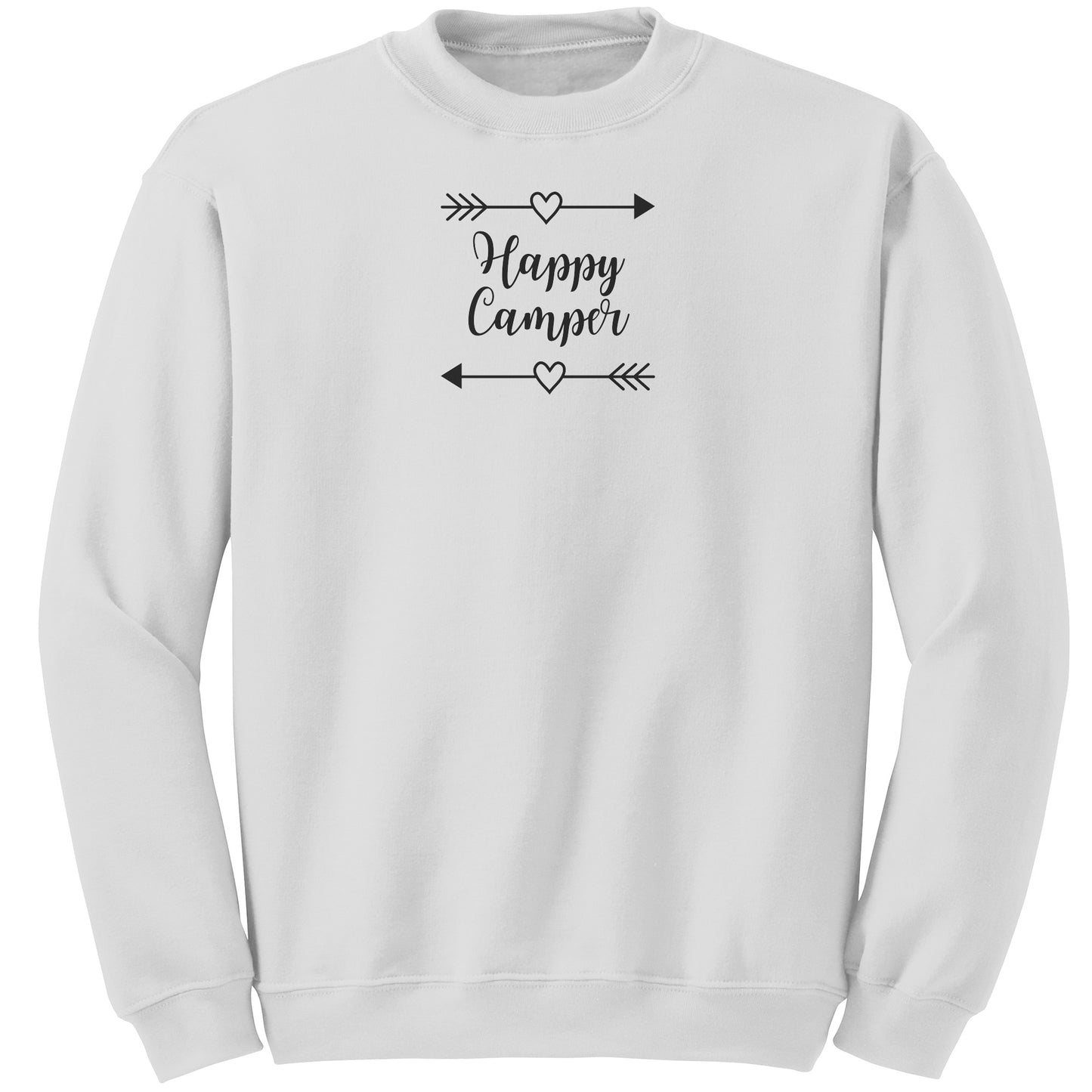 Happy Camper Sweatshirt, Camp Life Sweater, Campfire Sweatshirt, Adventure Sweater, Nature Lover Gift,