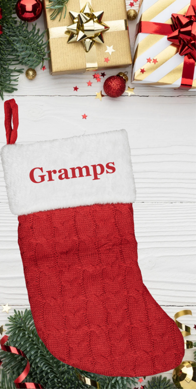 Personalized Christmas Stocking, Embroided Cable Knit Christmas Stocking with Fur Cuff, Custom Christmas Decor, Family Christmas Stockings, Pet Christmas Stocking with Hanging Loop