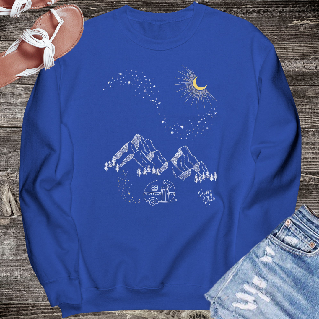 Solar Eclipse Retro Vintage Sweatshirt, Adventure Sweatshirt, Road Trip Shirt, Nature Lover Gift