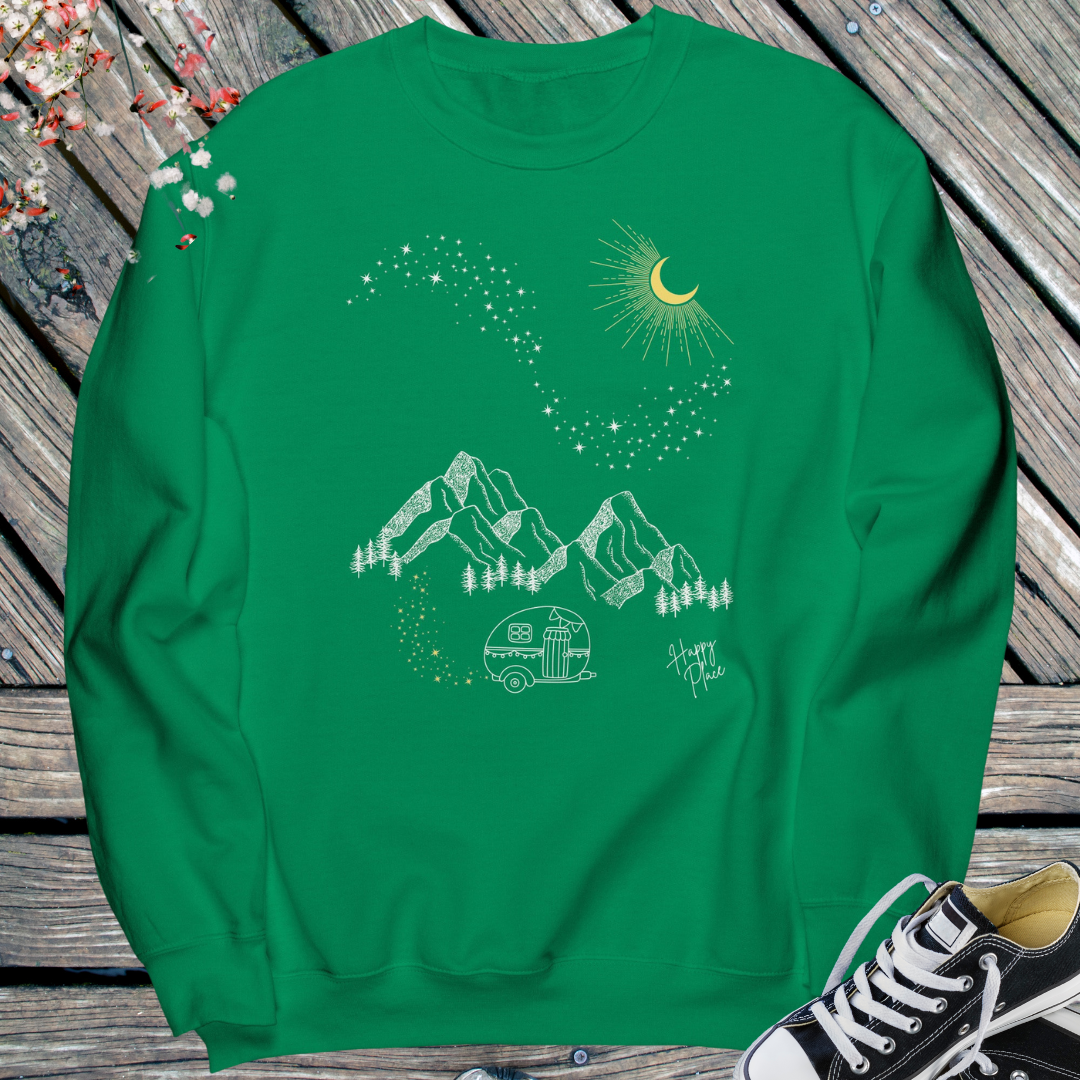 Solar Eclipse Retro Vintage Sweatshirt, Adventure Sweatshirt, Road Trip Shirt, Nature Lover Gift
