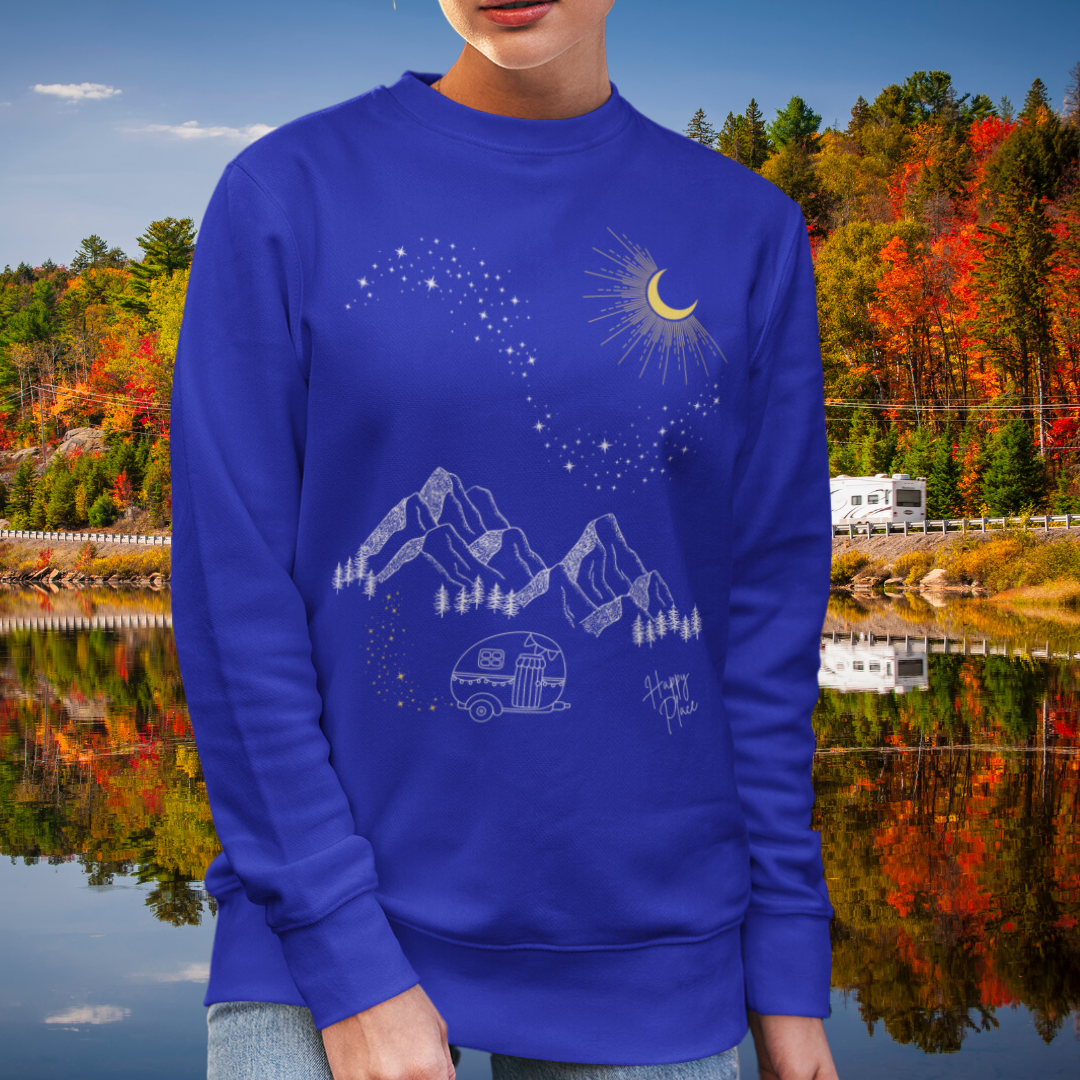 Solar Eclipse Retro Vintage Sweatshirt, Adventure Sweatshirt, Road Trip Shirt, Nature Lover Gift