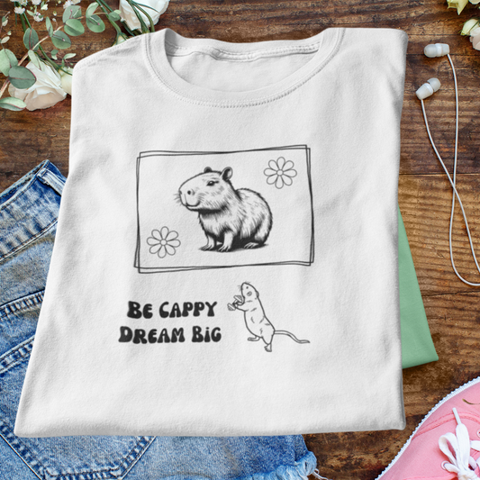 Funny Capybara Shirt, Capybara Graphic Tee, Funny Rodent Shirt, Capybara Lover TShirt, Cute Mouse Shirt, Cool Capybara Clothing