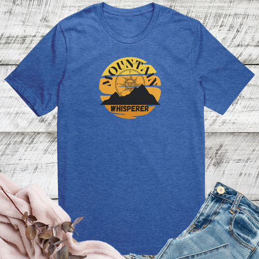 Camping Shirt, Hiking Shirt, Mountain Shirt, Outdoorsy TShirt, RV Shirt, Caravan Shirt, Sunset Shirt