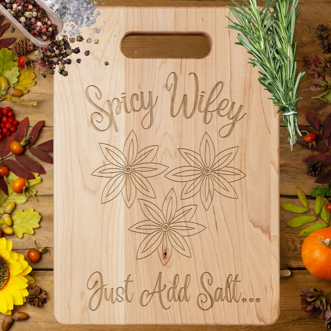 Wifey Collection, Funny Kitchenware, Cinnamon Spice Kitchen Decor, House-warming Gift, New Home Gift, Mother's Day Gift