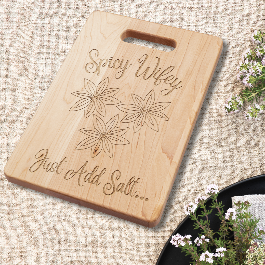 Wifey Collection, Funny Kitchenware, Cinnamon Spice Kitchen Decor, House-warming Gift, New Home Gift, Mother's Day Gift