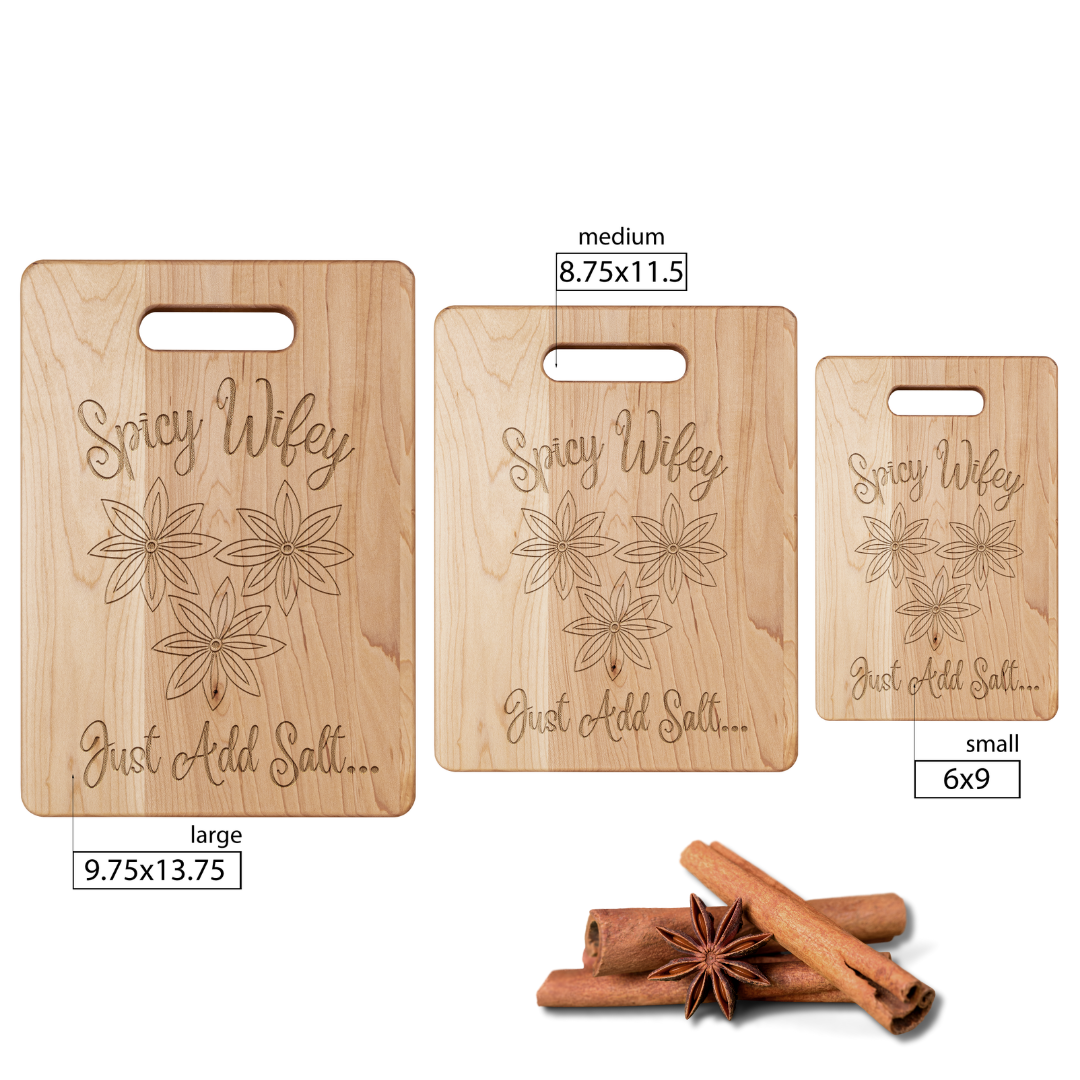 Wifey Collection, Funny Kitchenware, Cinnamon Spice Kitchen Decor, House-warming Gift, New Home Gift, Mother's Day Gift