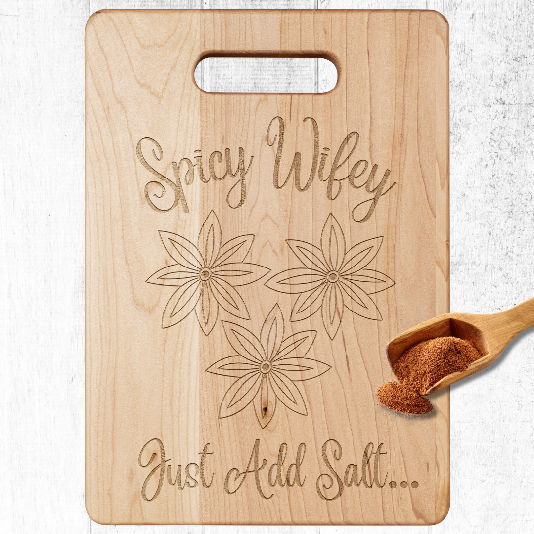 Wifey Collection, Funny Kitchenware, Cinnamon Spice Kitchen Decor, House-warming Gift, New Home Gift, Mother's Day Gift