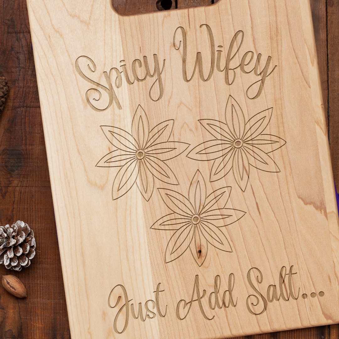 Wifey Collection, Funny Kitchenware, Cinnamon Spice Kitchen Decor, House-warming Gift, New Home Gift, Mother's Day Gift