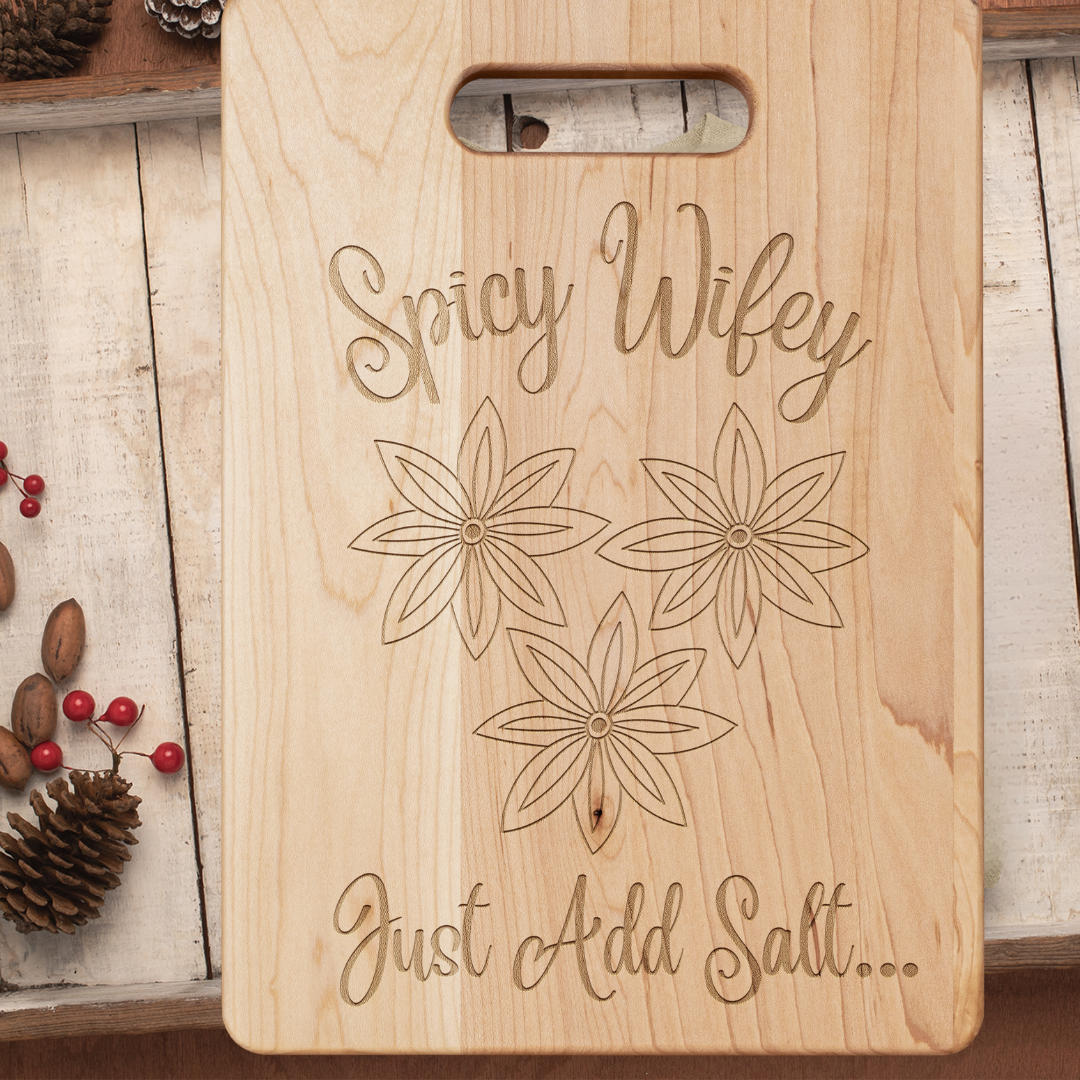 Wifey Collection, Funny Kitchenware, Cinnamon Spice Kitchen Decor, House-warming Gift, New Home Gift, Mother's Day Gift