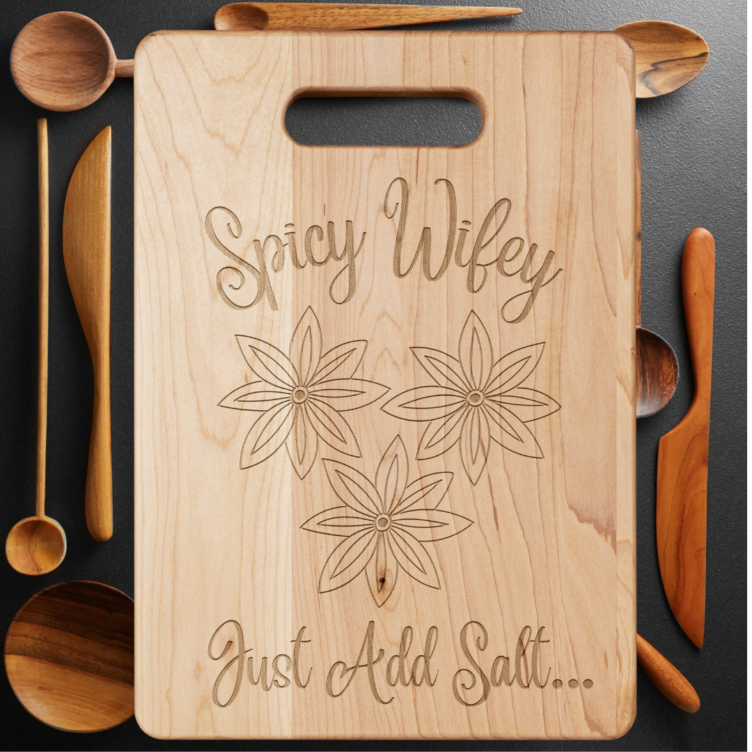Wifey Collection, Funny Kitchenware, Cinnamon Spice Kitchen Decor, House-warming Gift, New Home Gift, Mother's Day Gift