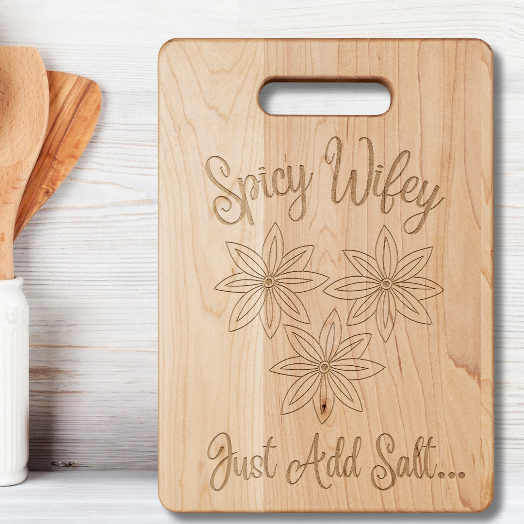 Wifey Collection, Funny Kitchenware, Cinnamon Spice Kitchen Decor, House-warming Gift, New Home Gift, Mother's Day Gift