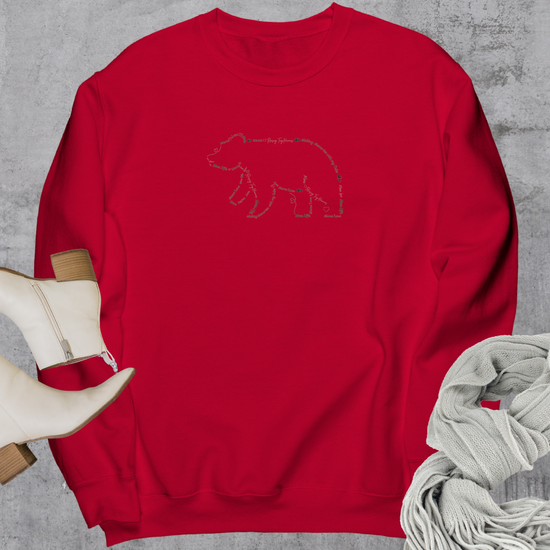 Mama Sweatshirt, Cute Bear Sweater, Mom Gift, Mother's Day Gift, New Mom Gift, Babyshower Gift, Gift for Her